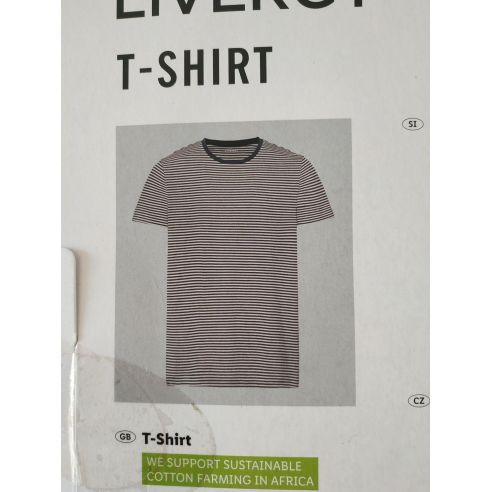 Men's Liverge Striped T-shirt - Size L (52/54) buy in online store