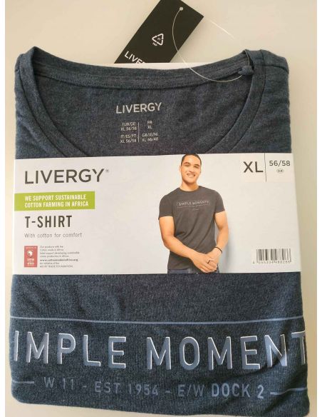 Men's T-shirt Simple Moments - Size XL (56/58) buy in online store Men's T-shirt Simple Moments - Size XL (56/58) buy in online store