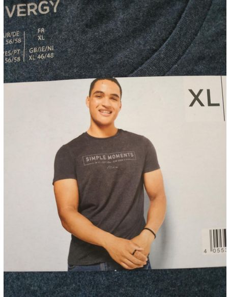 Men's T-shirt Simple Moments - Size XL (56/58) buy in online store Men's T-shirt Simple Moments - Size XL (56/58) buy in online store