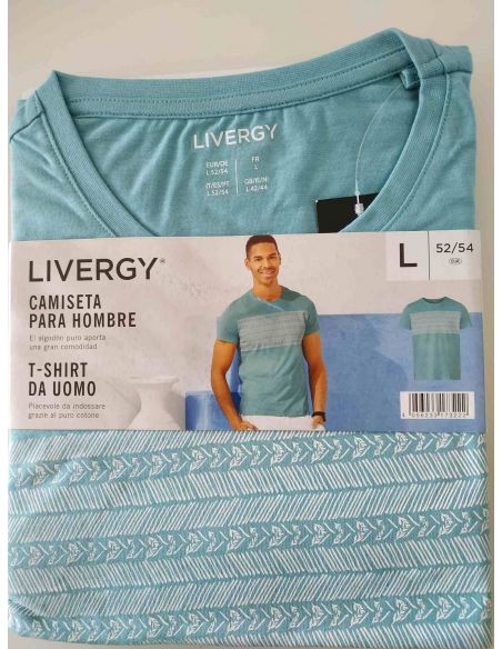 Men's T-shirt LiveRGY Figure - Size L (52/54) buy in online store