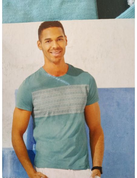 Men's T-shirt LiveRGY Figure - Size L (52/54) buy in online store