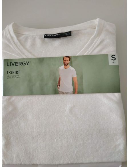 Men's Liverge Linen T-shirt - Size S (44/46) buy in online store Men's Liverge Linen T-shirt - Size S (44/46) buy in online store
