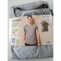 Men's Liverge Gray T-shirts, Khaki - Size XL (56/58) 2pcs buy in online store 2