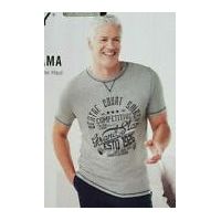 Men's Livergy Gray T-shirt - Size M (48/50) buy in online store