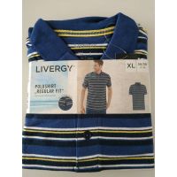 Men's T-shirt Polo Liverge Striped - Size XL (56/58) buy in online store 2