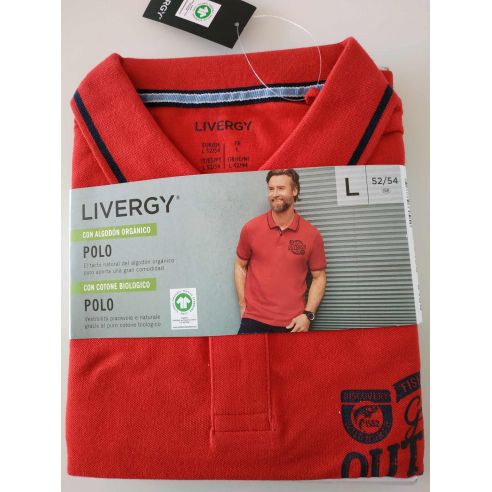 Men's Livergy Polo T-shirt - Size L (52/54) buy in online store