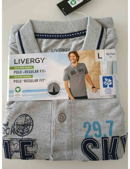 Men's Liverge Isle Skye Polo T-shirt - Size M (48/50) buy in online store Men's Liverge Isle Skye Polo T-shirt - Size M (48/50) buy in online store