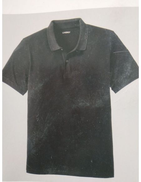 Men's Polo Livergy T-shirt White strip - size M (48/50) buy in online store Men's Polo Livergy T-shirt White strip - size M (48/50) buy in online store