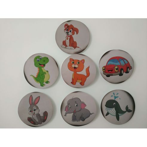 Thermo stickers for teaching a pot (7pcs) buy in online store