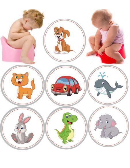 Thermo stickers for teaching a pot (7pcs) buy in online store