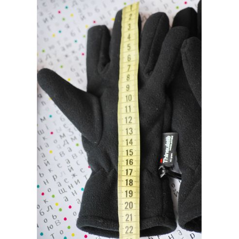 Receptions from fleece with polar insulation Thinsulate buy in online store