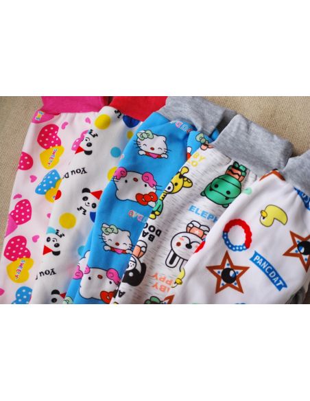 Pants for training panties and diapers - Colored with pile buy in online store