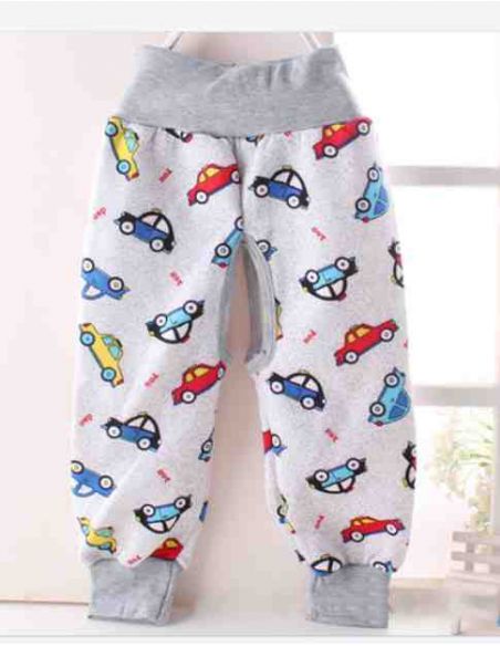 Pants for training panties and diapers - Colored with pile buy in online store