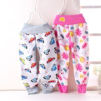 Pants for training panties and diapers - Colored with pile buy in online store