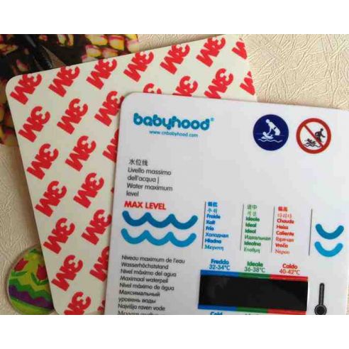 Thermometer for measuring water temperature - sticker buy in online store
