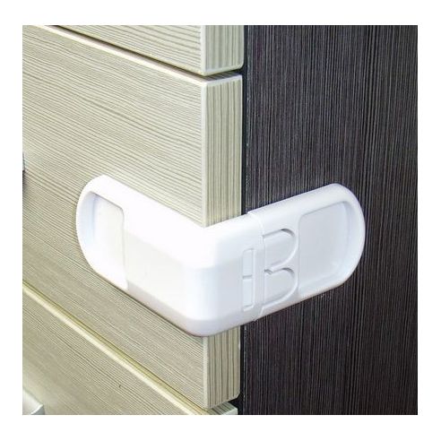 Corner lock - Two white buttons buy in online store
