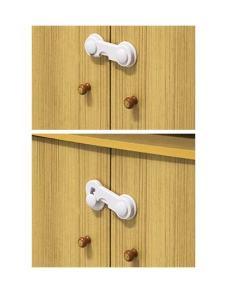 Hook - blocker for furniture doors black buy in online store