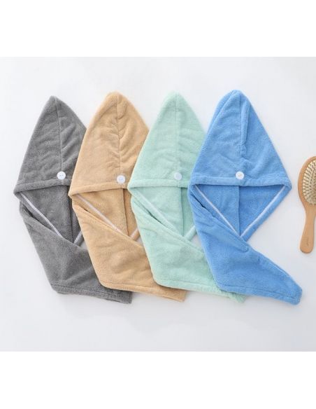 Towel Chalma, Turban for drying hair from fluffy microfiber buy in online store
