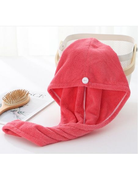 Towel Chalma, Turban for drying hair from fluffy microfiber buy in online store