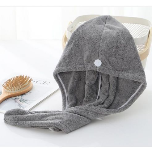 Towel Chalma, Turban for drying hair from fluffy microfiber buy in online store