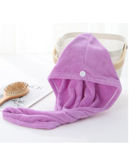 Towel Chalma, Turban for drying hair from fluffy microfiber buy in online store