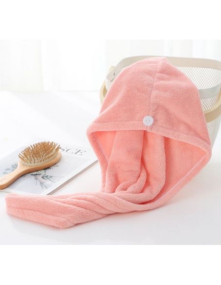 Towel Chalma, Turban for drying hair from fluffy microfiber buy in online store