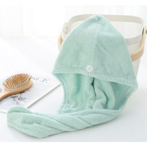 Towel Chalma, Turban for drying hair from fluffy microfiber buy in online store