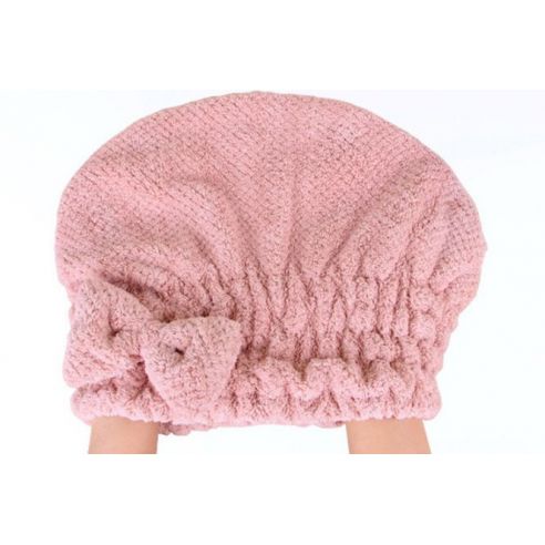 Towel-hat for drying of soft microfiber hair buy in online store