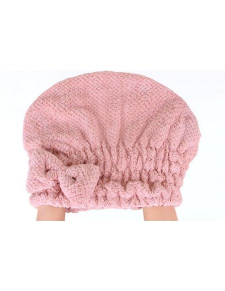Towel-hat for drying of soft microfiber hair buy in online store