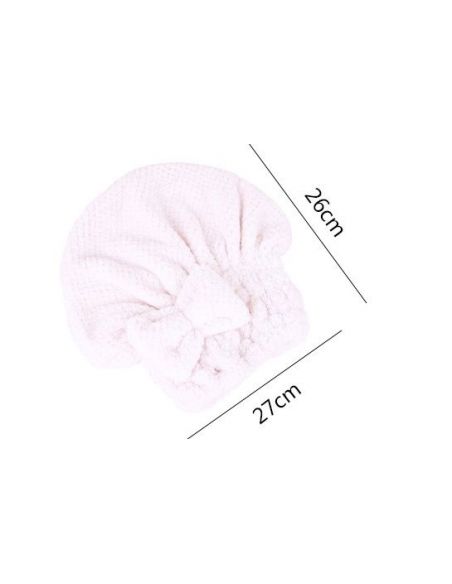 Towel-hat for drying of soft microfiber hair buy in online store