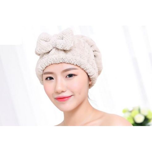 Towel-hat for drying of soft microfiber hair buy in online store