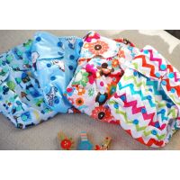 Reusable diaper on microflis buttons with double rubber band buy in online store