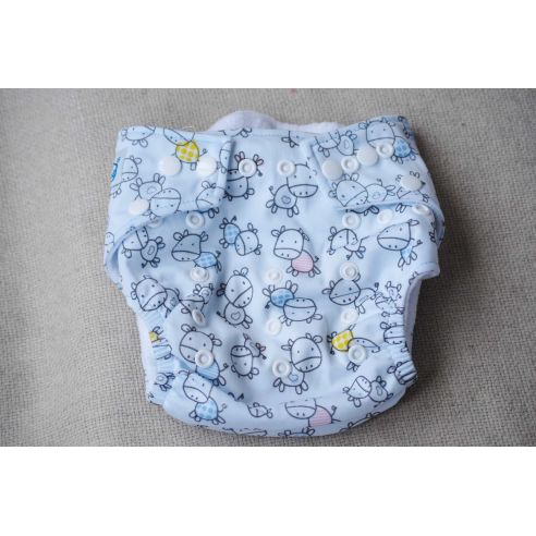 Reusable diaper on buttons buy in online store