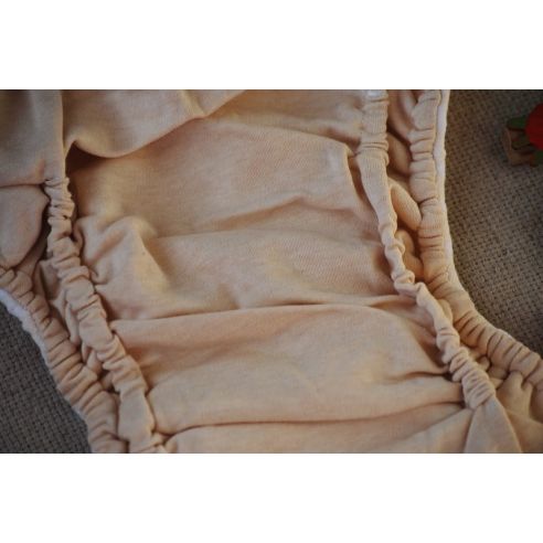 Reusable diaper on cotton buttons with double rubber band buy in online store