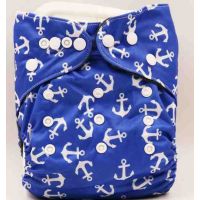 Reusable diaper on buttons with coal fiber and double rubber band buy in online store 2