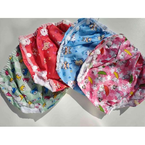 Reusable diaper on buttons - size M buy in online store