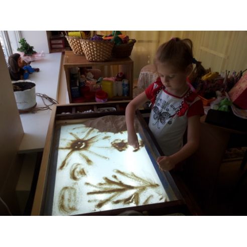 Tablet for drawing sand. Sand animation buy in online store