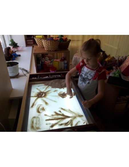 Tablet for drawing sand. Sand animation buy in online store