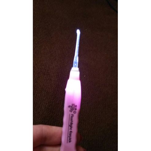 Tool for cleaning ears with backlit. Flashlight for ears buy in online store