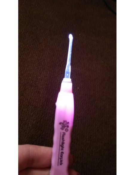 Tool for cleaning ears with backlit. Flashlight for ears buy in online store