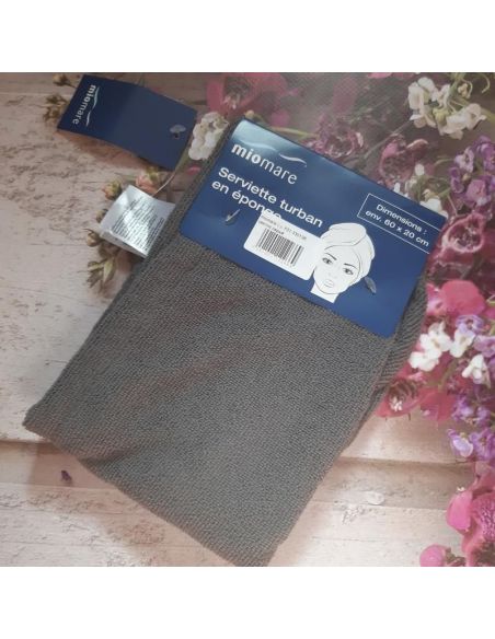 Towel Chalma, Turban for drying hair Miomare microfiber buy in online store