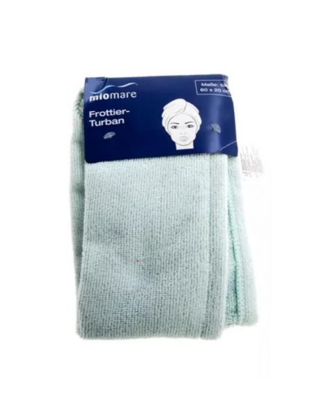 Towel Chalma, Turban for drying hair Miomare microfiber buy in online store