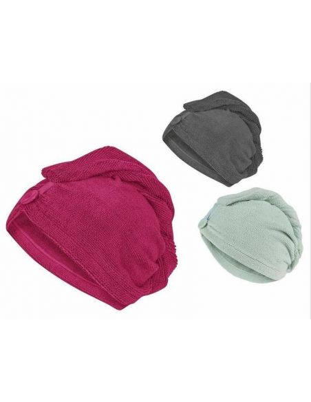 Towel Chalma, Turban for drying hair Miomare microfiber buy in online store