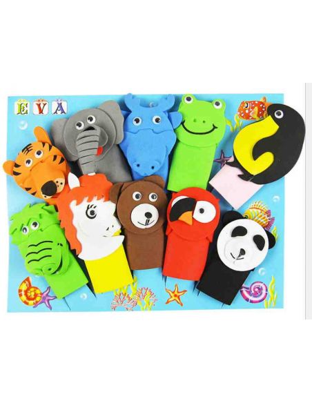 Forest theater from Eva rubber - Animals buy in online store