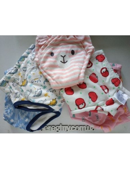 Training panties terry with a thick absorbent layer size 80 buy in online store