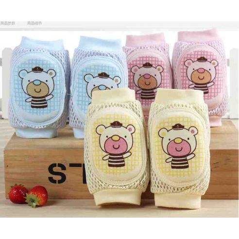 Knee pads with soft oval insert mesh - bear buy in online store