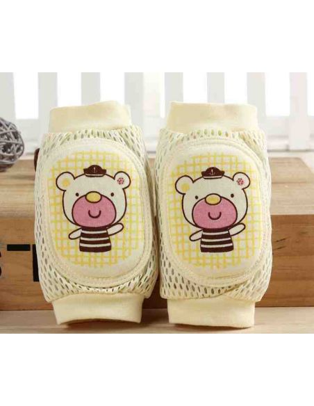 Knee pads with soft oval insert mesh - bear buy in online store