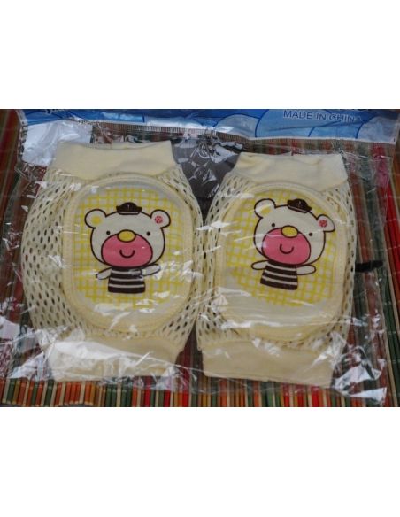 Knee pads with soft oval insert mesh - bear buy in online store