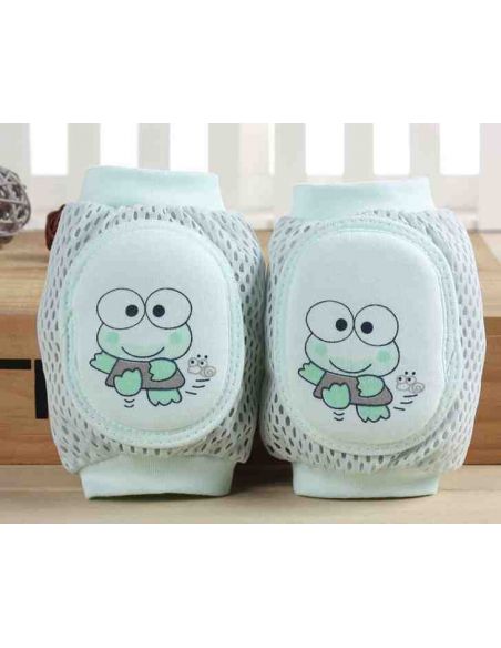 Knee pads with soft oval insert mesh - frog buy in online store