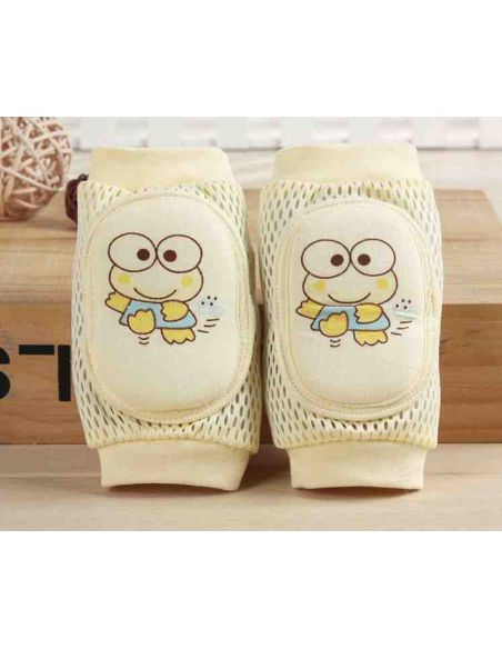 Knee pads with soft oval insert mesh - frog buy in online store